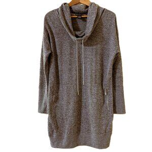 Chelsea & Theodore Cowl Neck Sweater Dress Size M
